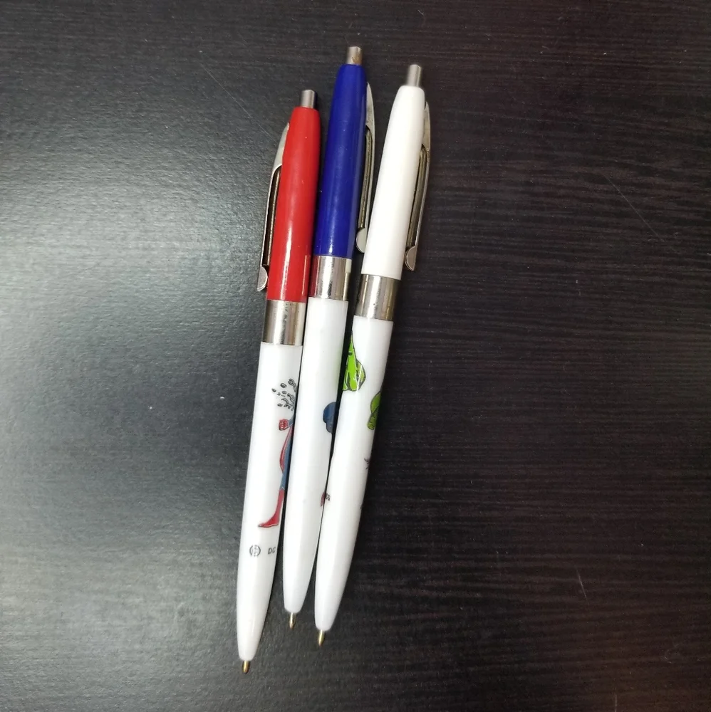 Marvel Spiderman/Hulk/Superman Ball Point Pen 1978 Made in USA Non Writing